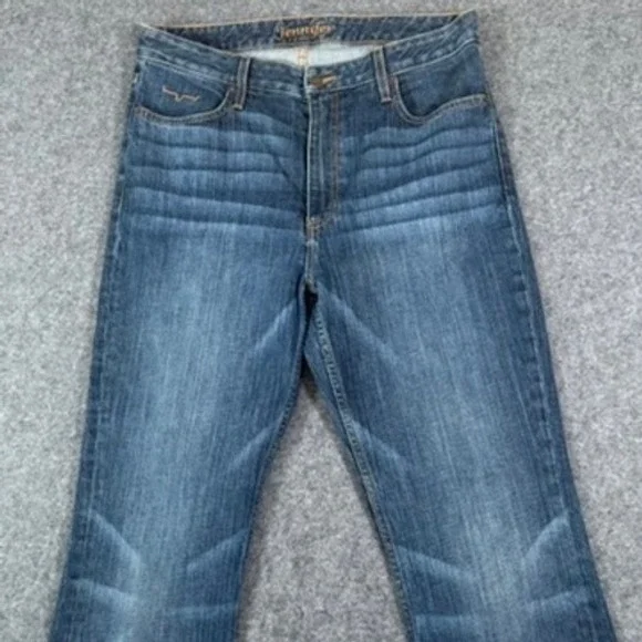 Kimes Ranch Jennifer Womens Jeans Blue Flare Leg Denim Western Style Size 12 - Picture 4 of 12